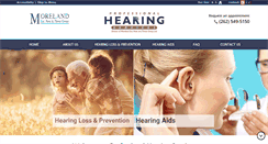 Desktop Screenshot of professionalhearingservices.com